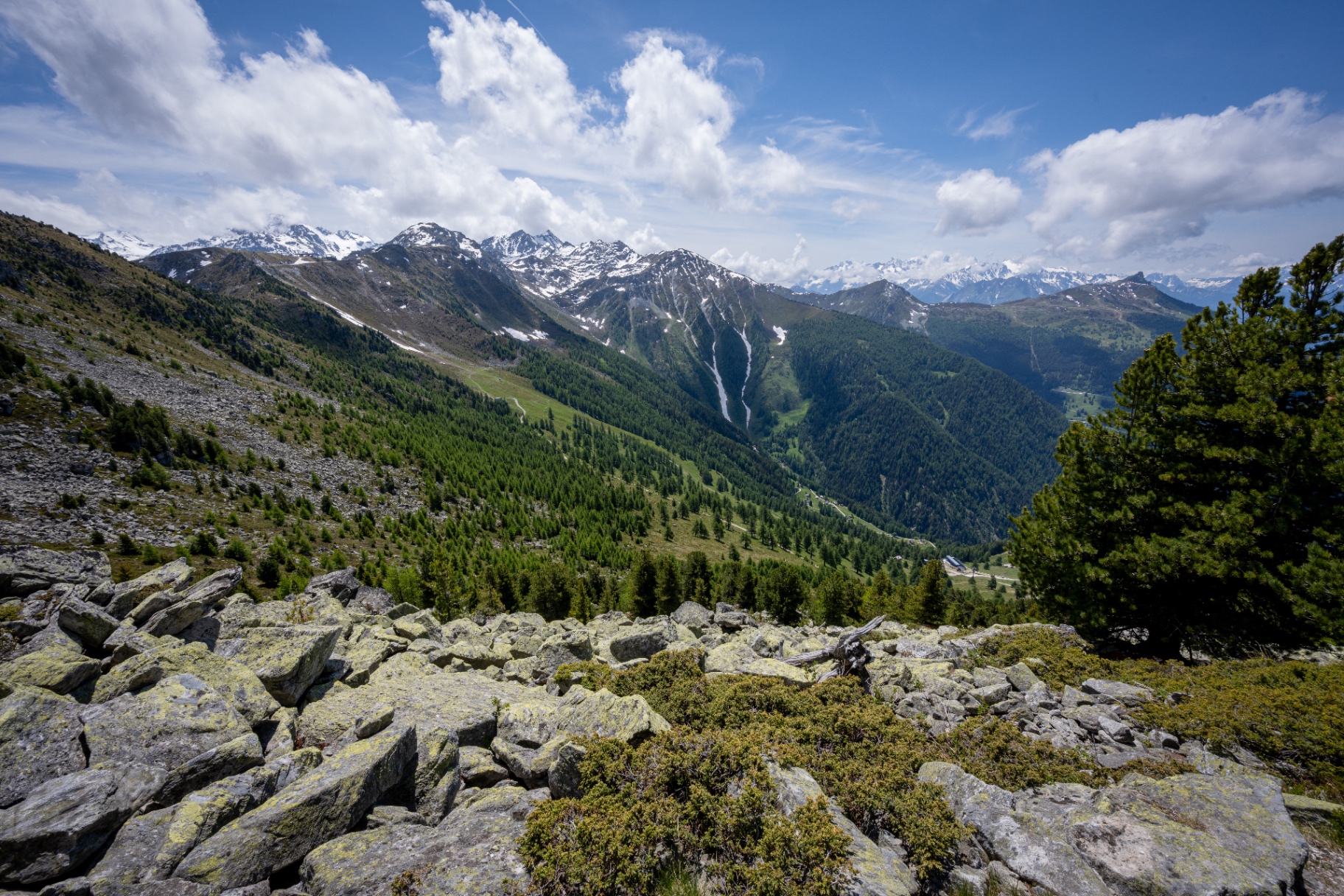Travel Journal — mountain landscape from the road